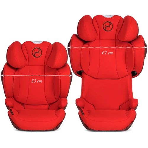 Автокресло Cybex Solution Z i-Fix Soho Grey mid grey: Группа 2/3