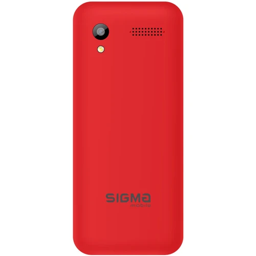 Мобильный телефон Sigma mobile X-Style 31 Power Type-C Red (UA UCRF): Дисплей 2.8" TFT (240x320)