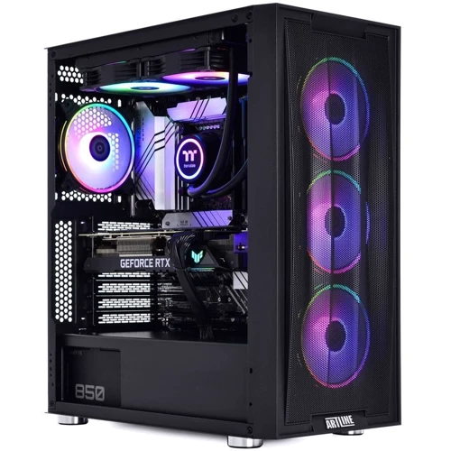 Персональный компьютер (ПК) ARTLINE Gaming X96 Windows 11 Home (X96v98Win): Процессор AMD 8-core Ryzen 7 9800X3D 4.7-5.2GHz