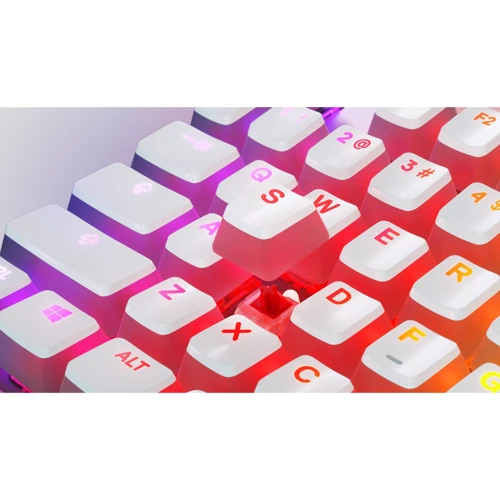 Клавіатура SteelSeries Apex 7 TKL USB Ghost (SS64656): інтерфейс підключення USB