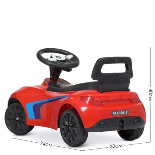 Каталка-толокар Bambi Racer червоний (M 4580-3)