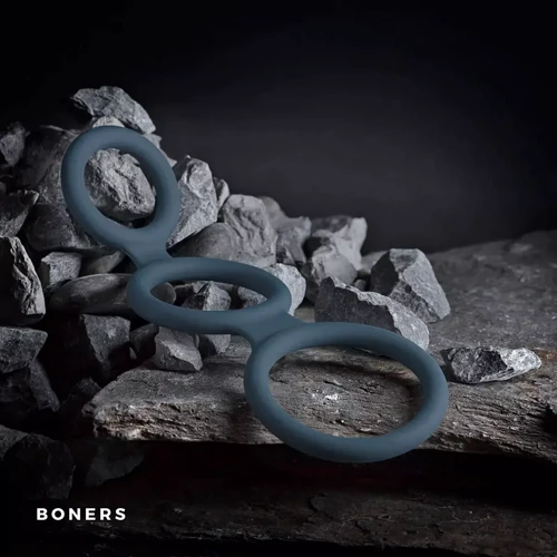 Эрекционное кольцо Boners Triple Cock Ring