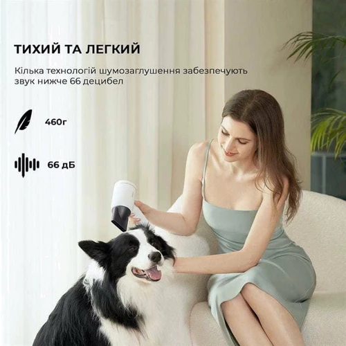 Фен Jimmy F7 White: Мощность, Вт 1600