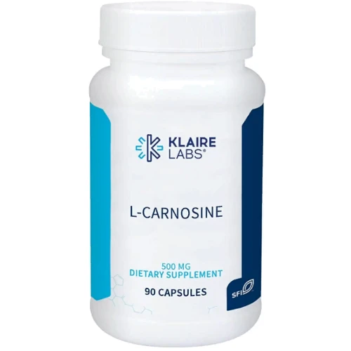 Klaire Labs L-Carnosine 500 mg L-карнозин 90 капсул