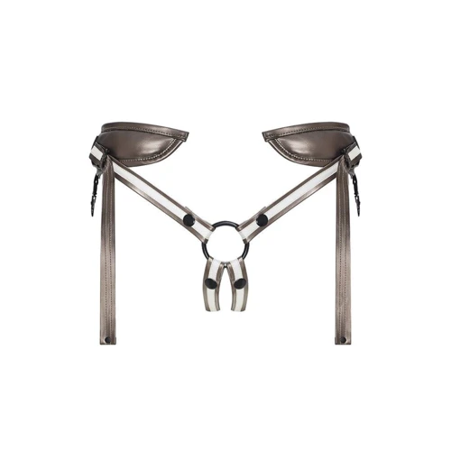 Трусы для страпона Strap-On-Me Leatherette HARNESS DESIROUS
