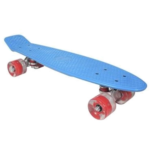 Скейтборд AWAII SK8 Vintage 22.5 "з світяться колесами, синій, до 100кг: Тип скейтборд