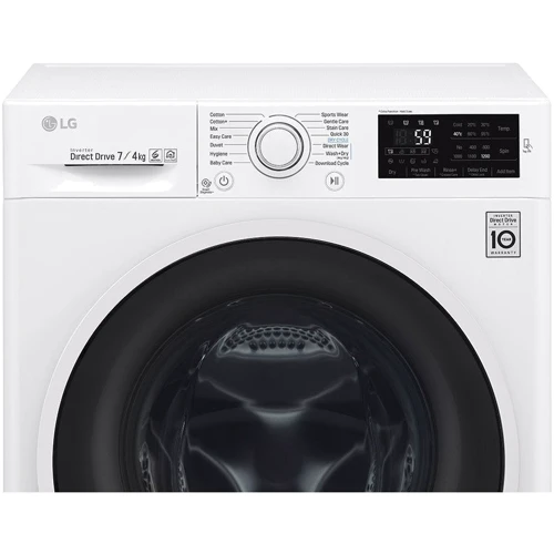Пральна машина LG F2J6HM0W: Тип машини Автомат з сушінням