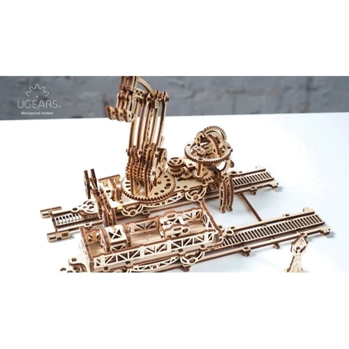 Механічний 3D пазл UGEARS "Маніпулятор на рейках" (70032) фото 11