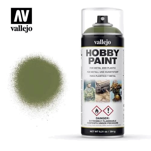 Фарба-спрей Vallejo основа Goblin Green 400 мл (VLJ28027)