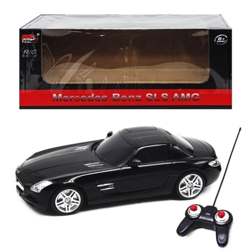Машинка на радіокеруванні MZ Mercedes Benz SLS чорна (27046)