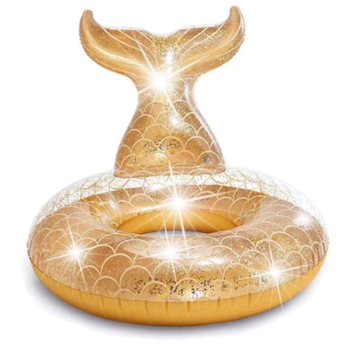 Круг Intex Русалочка 56258 147-107-79см