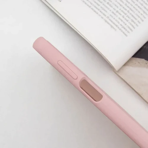 Чехол для телефонов Lakshmi Premium Silicone Case with Logo Full Camera Pink Sand for Samsung A165 Galaxy A16 4G / A166 Galaxy A16 5G: Материал силикон