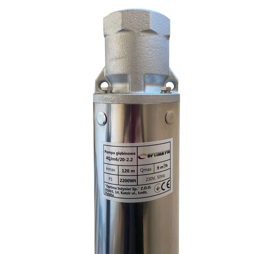 Насос скважинный OPTIMA PM 4QJm6/20 2.2 кВт: Тип скважинные насосы