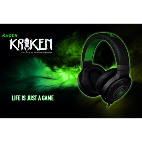 Наушники Razer Kraken Black (RZ12-00870200-R3M1): Тип конструкции полноразмерные