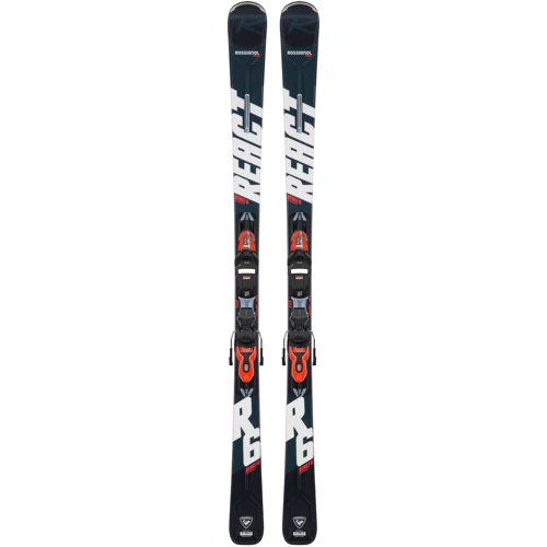Лижа ROSSIGNOL REACT 6 COMPACT + XP11 GW BK / HR 163 (2021)