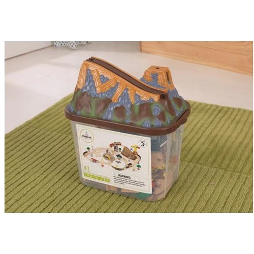 Залізниця KidKraft Bucket Top Construction Train Set (17805) фото 4