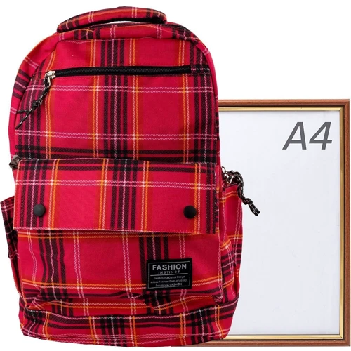 Женский рюкзак Valiria Fashion красный (3DETBI120150-7): Тип ручки Плечевой ремень, Короткая ручка