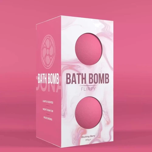 Розпродаж! Набір бомб для ванни Dona Bath Bomb Flirty Blushing Berry (140 гр) (Термін придатності до 08.21)