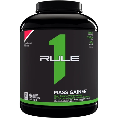 

Rule 1 Mass 2560 g / 8 servings / Strawberries and cream