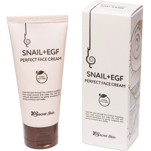 Secret Skin Snail + EGF Perfect Face Cream Крем для обличчя з муцином равлики 50 g