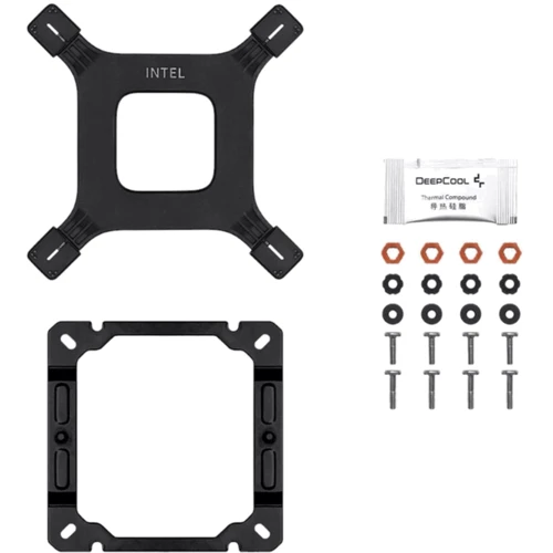 Кулер Deepcool AG400 Digital BK ARGB (R-AG400-BKADMN-G-1): Количество вентиляторов, шт 1