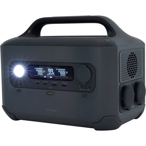 Зарядная станция UGREEN PowerRoam 680Wh 600W (GS600) UA: Вес, кг 9