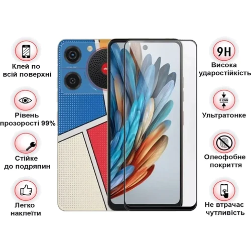 Аксессуар для смартфона BeCover Tempered Glass Black for Nubia Music (711974)