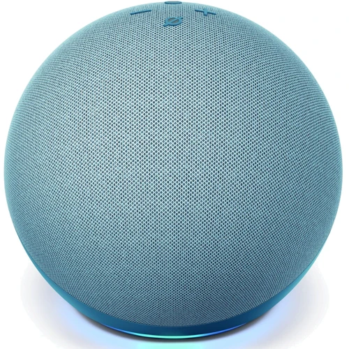 Акустика Amazon Echo Dot (4rd Generation) Twilight Blue (B084J4MZK8): Звуковая система 1.0