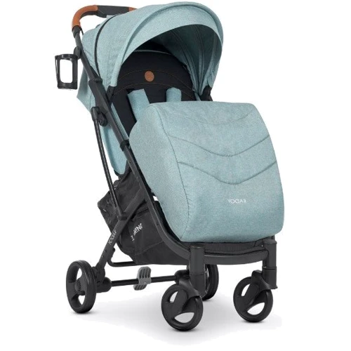 Коляска El Camino Yoga ll M 3910 (denim ash blue): Количество блоков 1