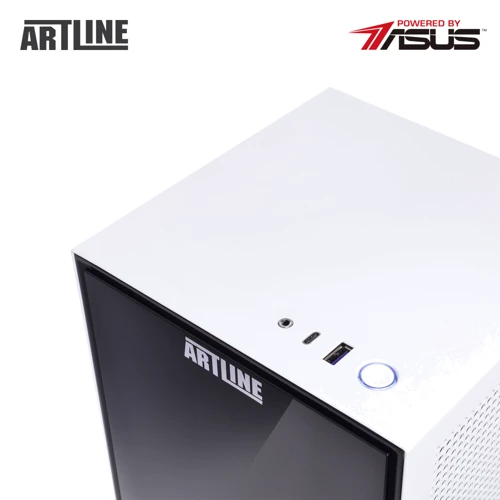 Персональный компьютер (ПК) ARTLINE Overlord H1 (H1v39w): Процессор Intel (8p+4e)-Core i7-12700F 2.1-4.9GHz
