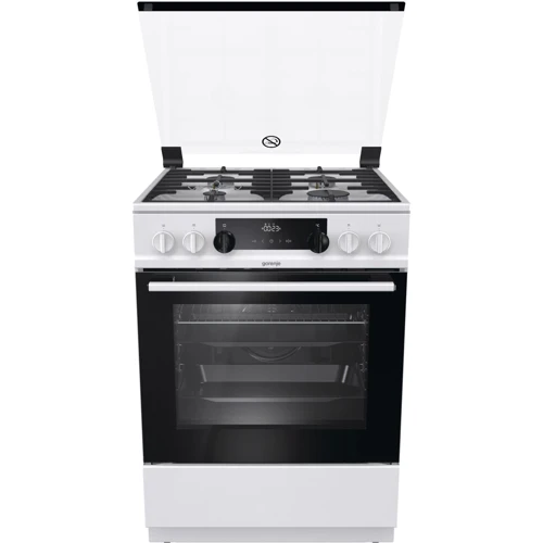 Плита комбинированная Gorenje K634WF: Управление механическое, электронное
