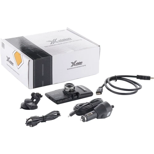 X-Vision F-5000 с GPS: Активация записи Автоматически при включении