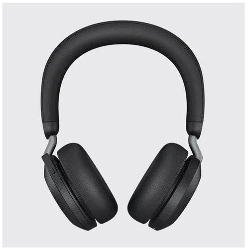 Наушники Jabra Evolve2 75 MS Stereo USB-A + База Black (27599-999-989): Тип конструкции накладные