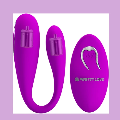 Вібратор для двох PRETTY LOVE ALGERNON, BI-014582W