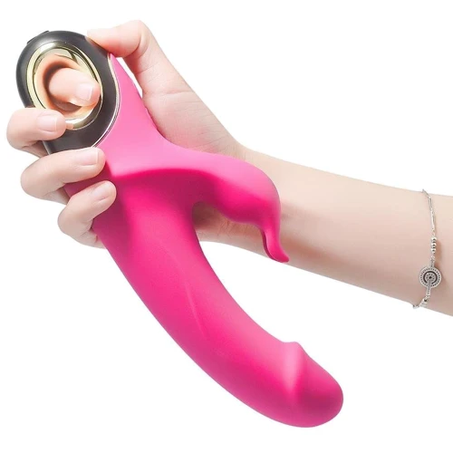 Вибратор BOSS Series Meteror Rabbit Vibrator Pink