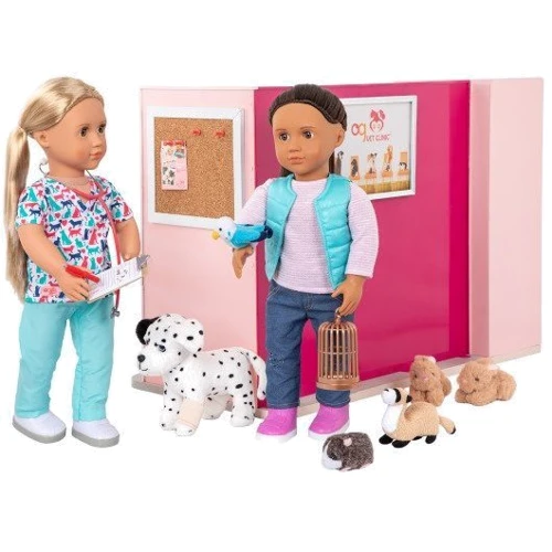 Игровой набор Our Generation Ветеринарная клиника, розовый (BD35140Z) фото 3