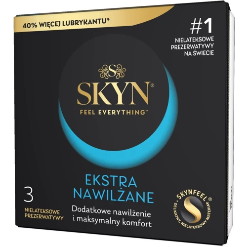 Презервативы SKYN Ekstra Nawilżanel 3 шт