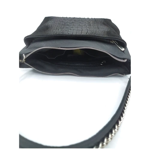 Женская сумка через плечо ARTiS Bags черная (1761 703-7016): Застежка Молния