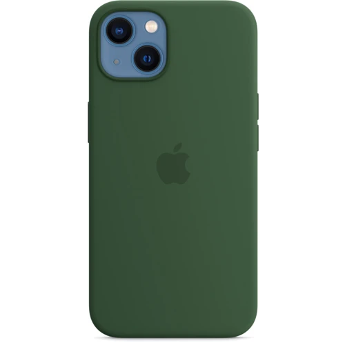 Чохол для iPhone Apple Silicone Case with MagSafe Clover (MM263) for iPhone 13: Матеріали силікон