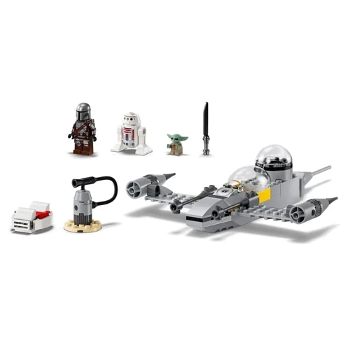 Конструктор LEGO Star Wars Звездный истребитель N-1 Мандо и Грогу 92 детали (75410)