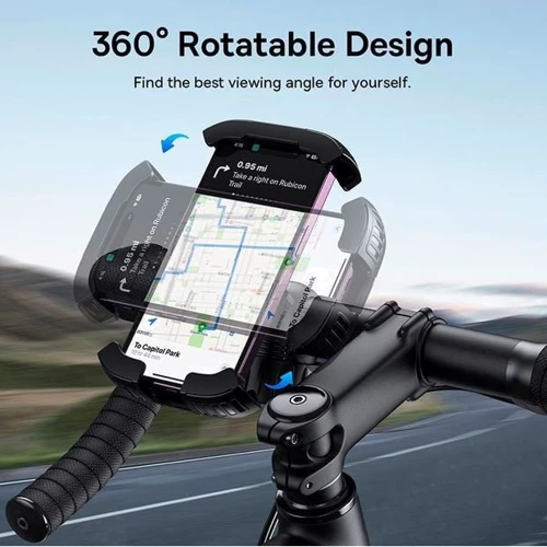 Держатель Baseus Bike Mount Holder QuickGo Black (C40561500113-00) фото 8