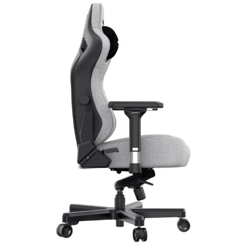Кресло игровое Anda Seat Kaiser 3 Size XL Grey Fabric фото 4