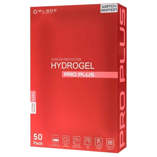 Аксессуар для Watch BLADE Hydro-Gel Screen Protector PRO PLUS Clear Glossy Watch Edition