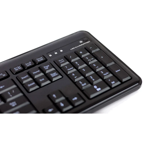 Клавіатура HQ-Tech KB-307F: Додатково подсветка клавиш
