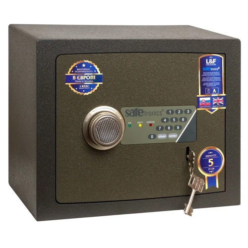 Сейф Safetronics NTR 22Е-М s: Сейф за типом захисту зломостійкий