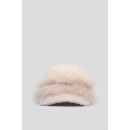 Женская кепка Panicale Cashmere Cappello M бежевая (D27CAP1-0210)