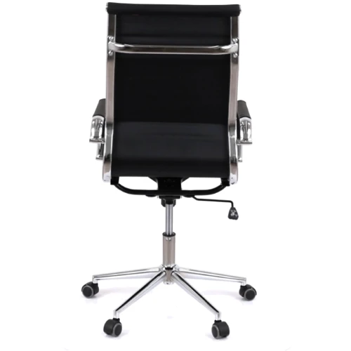 Крісло АКЛАС Кап PB Tilt (XY-8101) Чорний (PU Black) (00148893): Тип для персонала