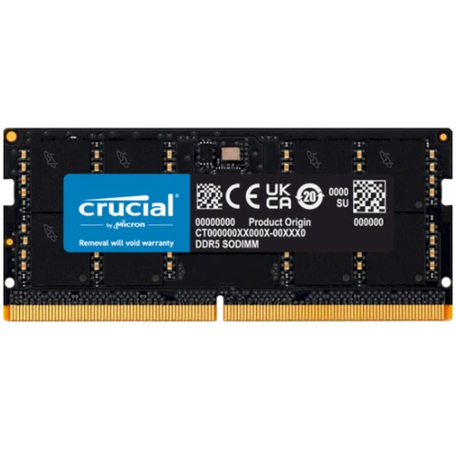 Crucial 32 GB SO-DIMM DDR5 5600 MHz (CT32G56C46S5)
