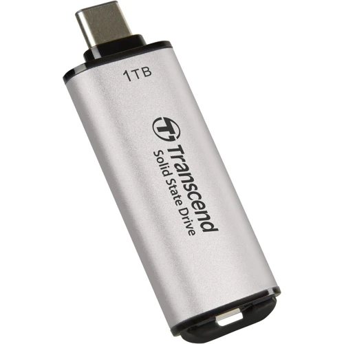 Transcend ESD300 1 TB Silver (TS1TESD300S): Інтерфейс підключення USB Type-C