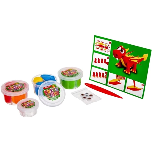 Масса для лепки Paulinda Super Dough Cool Dragon Драконы 3 в 1 (PL-081554): Производитель PAULINDA